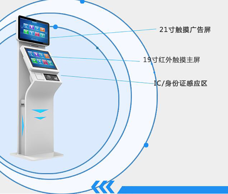機(jī)關(guān)政務(wù)寫(xiě)字樓電信移動(dòng)大廳博奧智能雙屏自助訪客一體機(jī)來(lái)訪人員登記管理系統(tǒng)